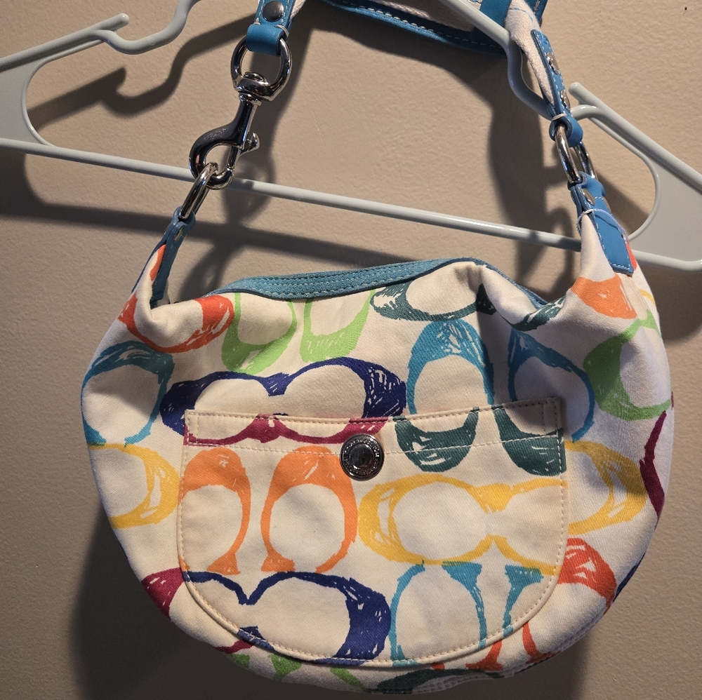 Colorful Coach Bag